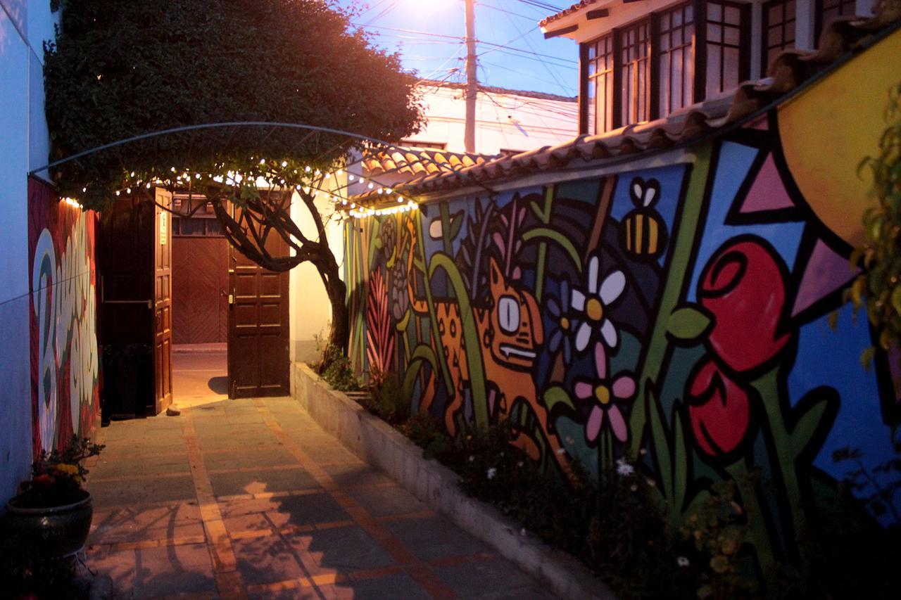 Hostel Casa Blanca 수크레 외부 사진